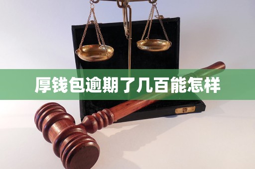 厚钱包逾期了几百能怎样