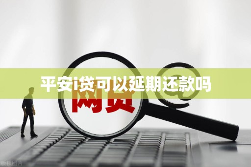 平安i贷可以延期还款吗