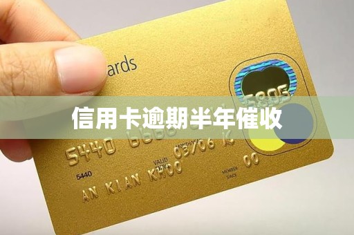 信用卡逾期半年催收