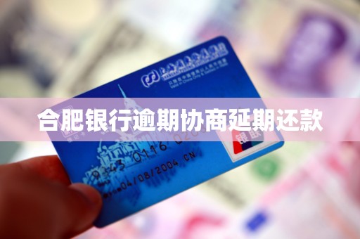 合肥银行逾期协商延期还款