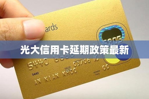 光大信用卡延期政策最新