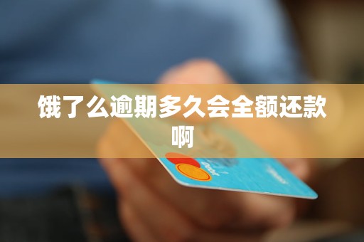 饿了么逾期多久会全额还款啊