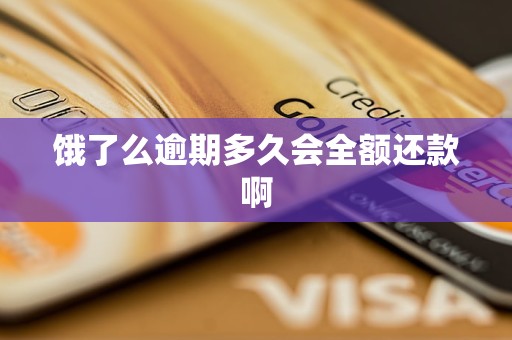 饿了么逾期多久会全额还款啊
