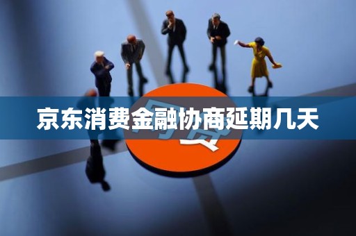 京东消费金融协商延期几天