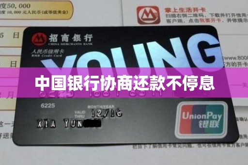 中国银行协商还款不停息