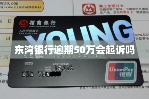 东湾银行逾期50万会起诉吗