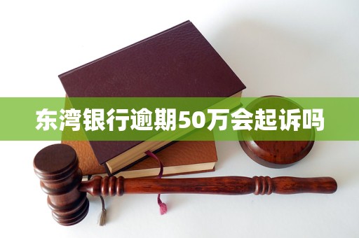 东湾银行逾期50万会起诉吗