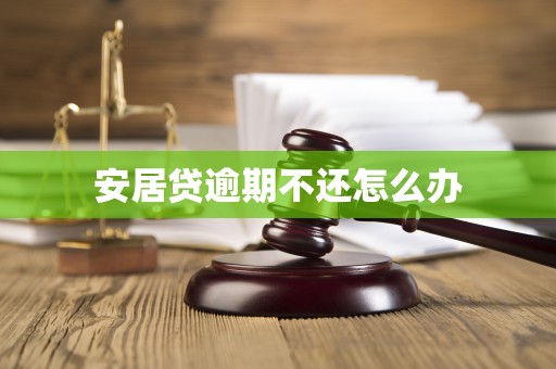 安居贷逾期不还怎么办