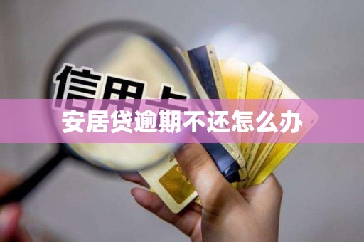 安居贷逾期不还怎么办
