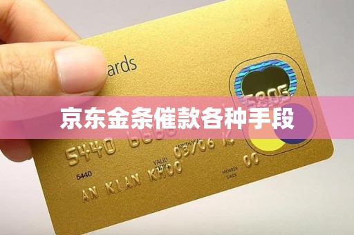 京东金条催款各种手段