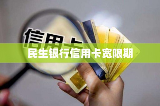 民生信用卡宽限期是第三天几点(民生银行三天宽限期5点后还上可以吗)