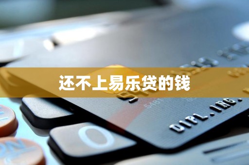 还不上易乐贷的钱