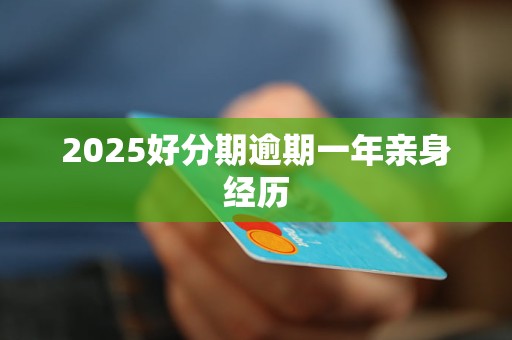 2025好分期逾期一年亲身经历 2025好分期逾期一年亲身经历
