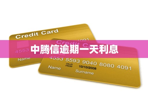 中腾信逾期一天利息