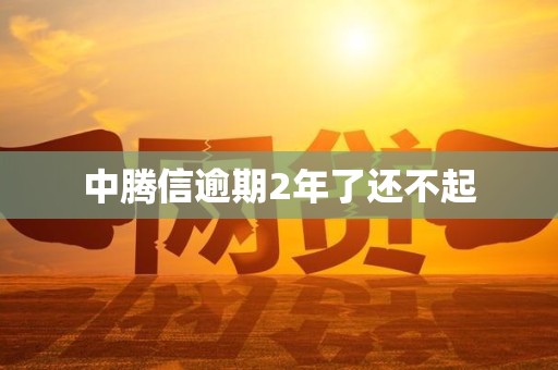 中腾信逾期2年了还不起 中腾信逾期2年了还不起