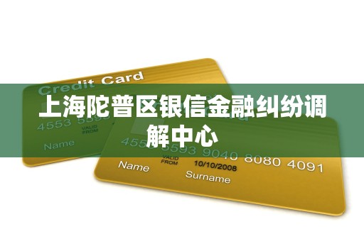 上海陀普区银信金融纠纷调解中心