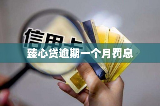 臻心贷逾期一个月罚息 臻心贷逾期一个月罚息