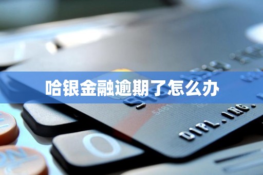 哈银金融逾期了怎么办 哈银金融逾期了怎么办