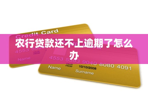 农行贷款还不上逾期了怎么办 农行贷款还不上逾期了怎么办