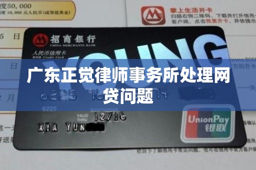 广东正觉律师事务所处理网贷问题 广东正觉律师事务所处理网贷问题