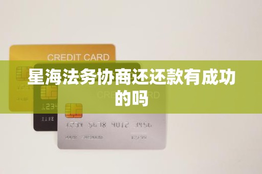 星海法务协商还还款有成功的吗