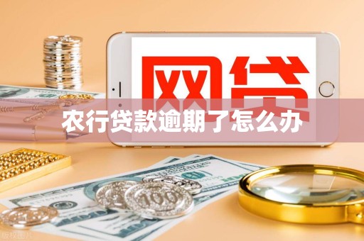 农行贷款逾期了怎么办