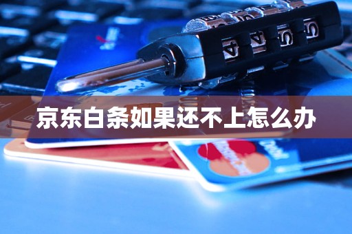 京东白条如果还不上怎么办