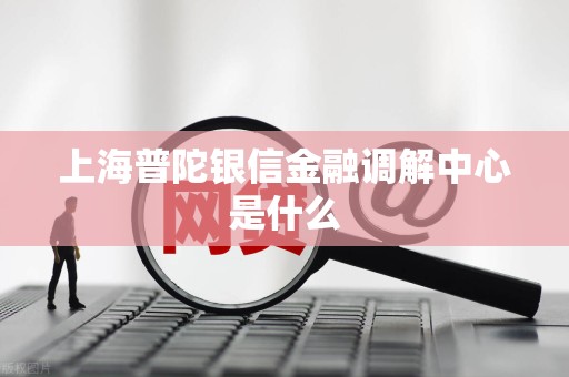 上海普陀银信金融调解中心是什么 上海普陀银信金融调解中心是什么