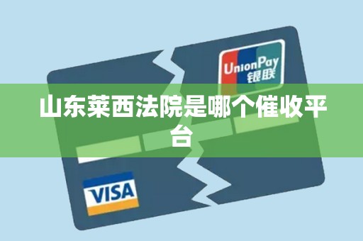 山东莱西法院是哪个催收平台