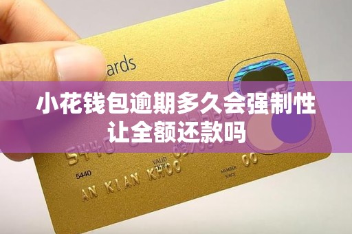 小花钱包逾期多久会强制性让全额还款吗