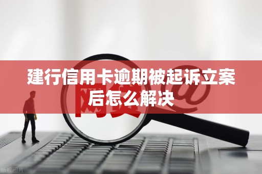 建行信用卡逾期被起诉立案后怎么解决