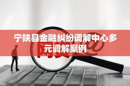 宁陕县金融纠纷调解中心多元调解案例 宁陕县金融纠纷调解中心多元调解案例