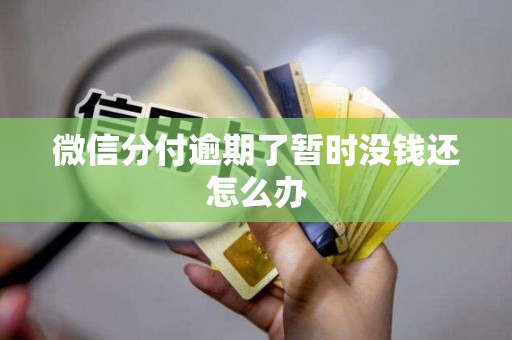微信分付逾期了暂时没钱还怎么办