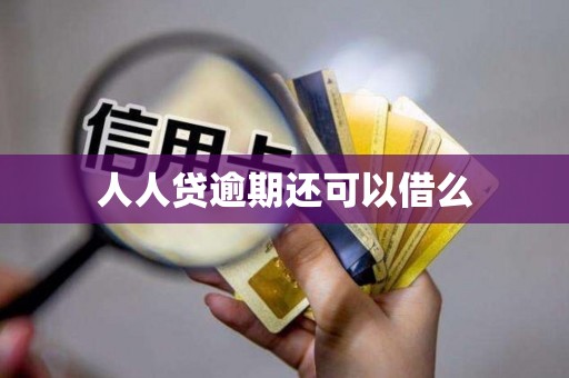 人人贷逾期还可以借么