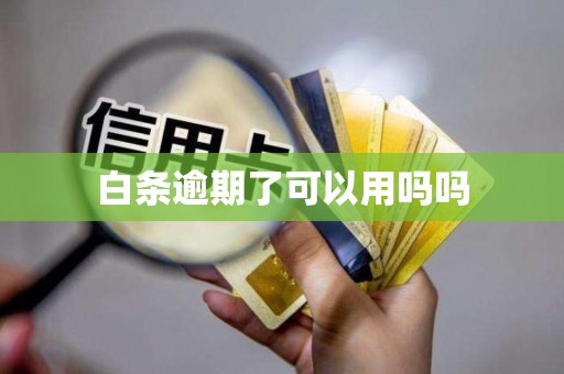 白条逾期了可以用吗吗