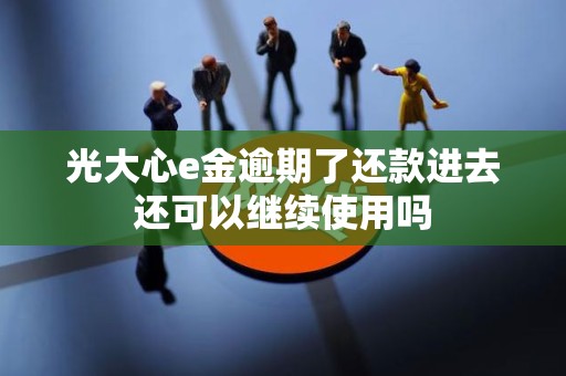 光大心e金逾期了还款进去还可以继续使用吗 光大心e金逾期了还款进去还可以继续使用吗