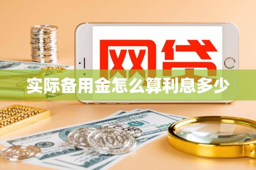 实际备用金怎么算利息多少