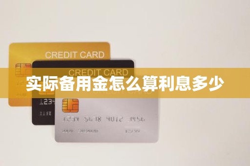 实际备用金怎么算利息多少