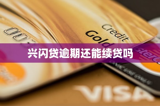 兴闪贷逾期还能续贷吗