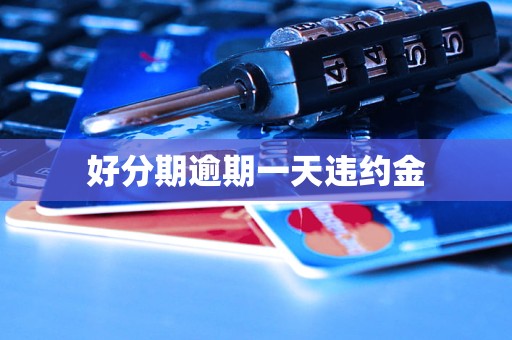 好分期逾期一天违约金