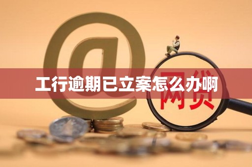 工行逾期已立案怎么办啊