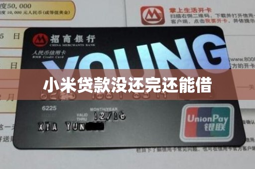 小米贷款没还完还能借 小米贷款没还完还能借