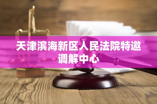 天津滨海新区人民法院特邀调解中心