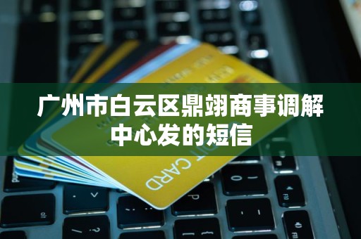广州市白云区鼎翊商事调解中心发的短信