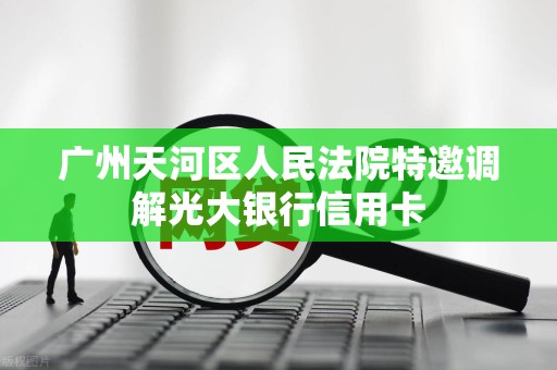 广州天河区人民法院特邀调解光大银行信用卡 广州天河区人民法院特邀调解光大银行信用卡