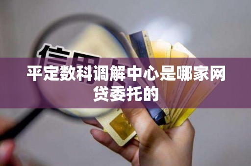 平定数科调解中心是哪家网贷委托的