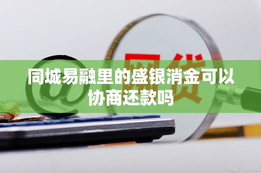 同城易融里的盛银消金可以协商还款吗 同城易融里的盛银消金可以协商还款吗