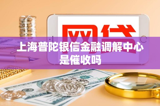 上海普陀银信金融调解中心是催收吗