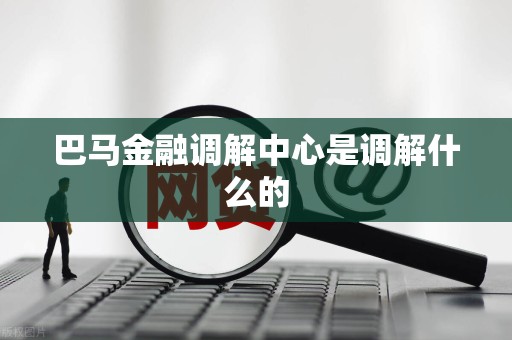 巴马金融调解中心是调解什么的 巴马金融调解中心是调解什么的
