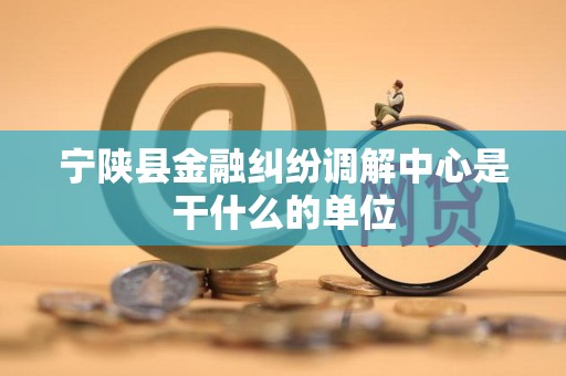 宁陕县金融纠纷调解中心是干什么的单位 宁陕县金融纠纷调解中心是干什么的单位